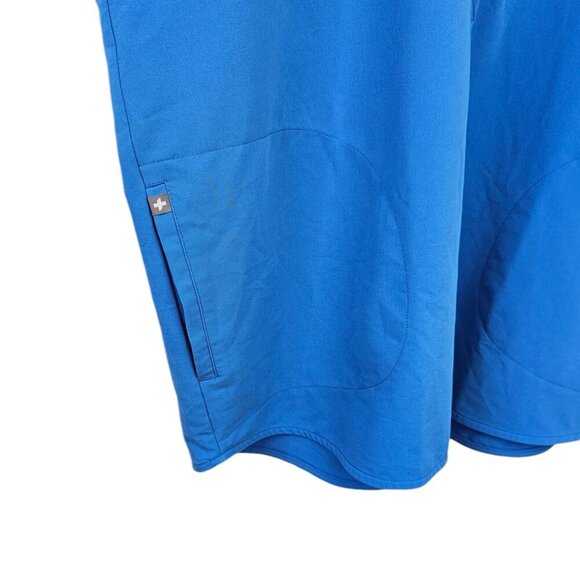 FIGS Womens Technical Collection Rafaela Oversized Scrub Top Size XXL Blue - Picture 2 of 8